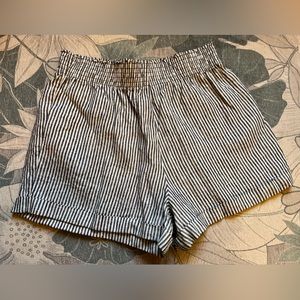 Reformation Linen striped